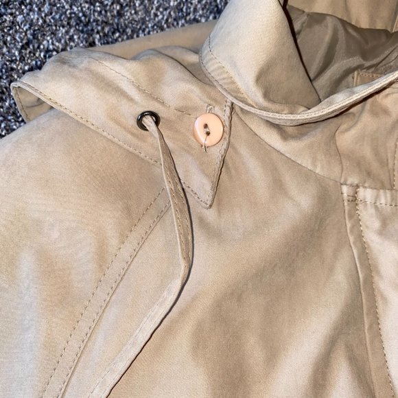 IZ Sport Tan Coat Jacket Size 18/20 Made in Egypt - Picture 8 of 9